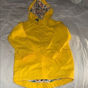 Cat & Jack Yellow Kids Raincoat
